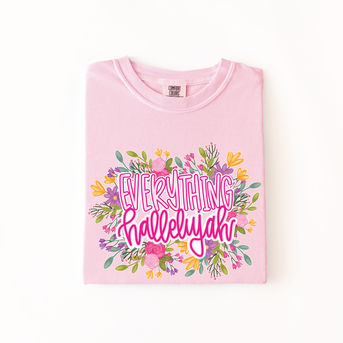 Everything Hallelujah Floral Shirt