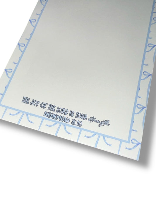 The Joy of the Lord Notepad