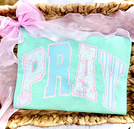 Pray Floral Shirt