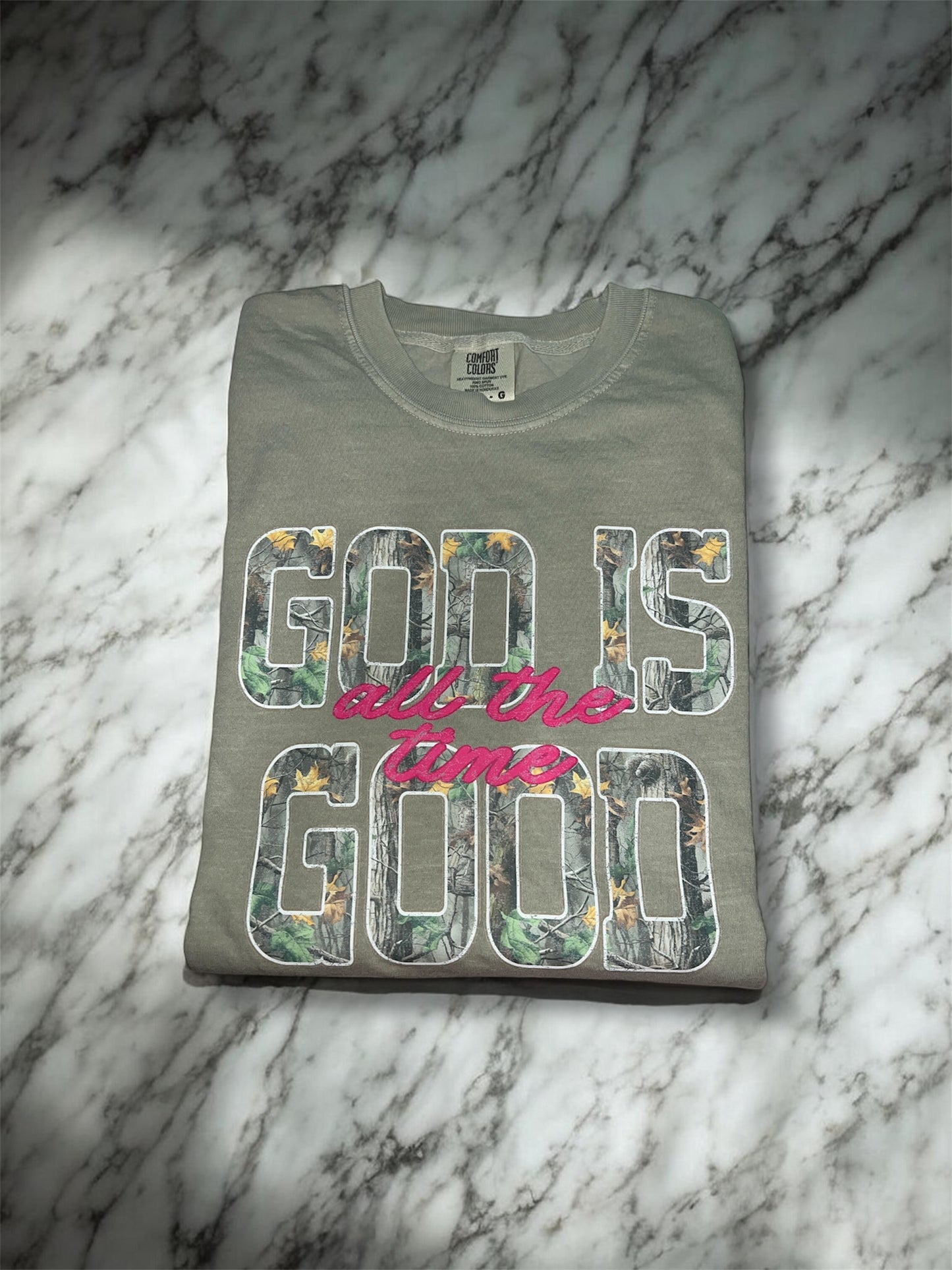 God is Good Camo Shirt