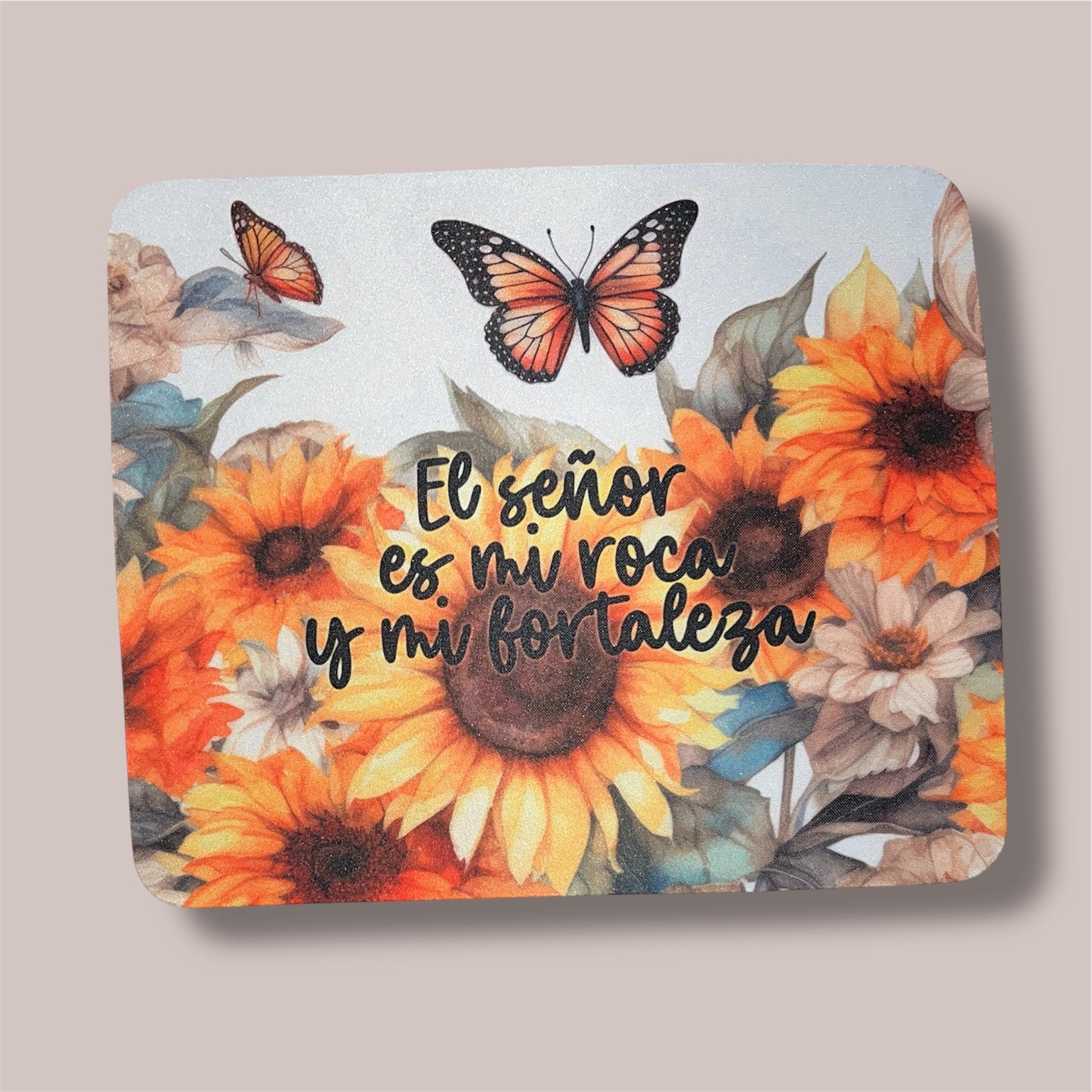 El Señor Es Mi Roca Y Mi Fortaleza Mousepad