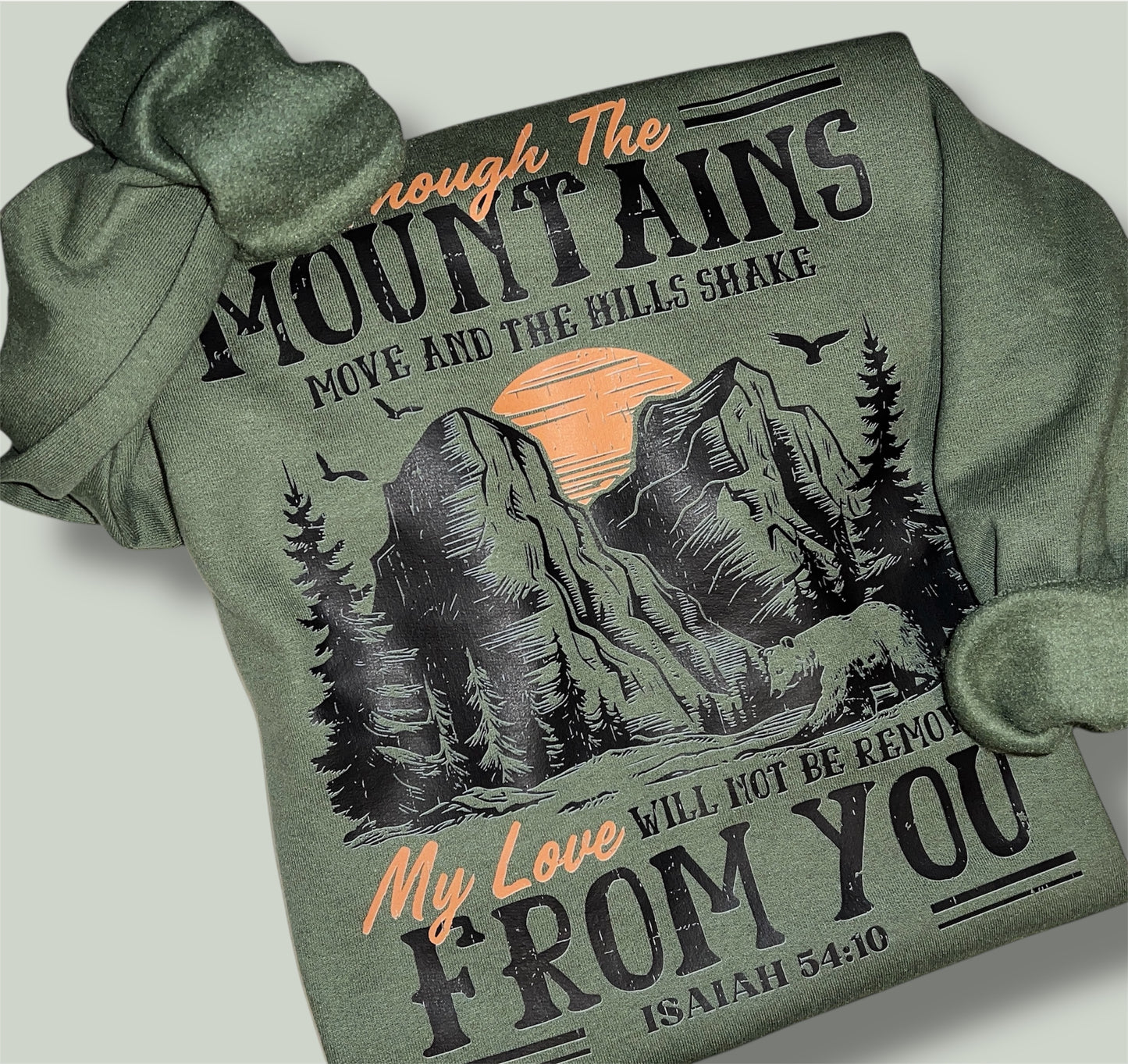 Through the Mountains Crewneck
