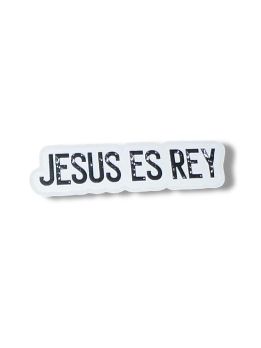 Jesus Es Rey Vinyl Sticker