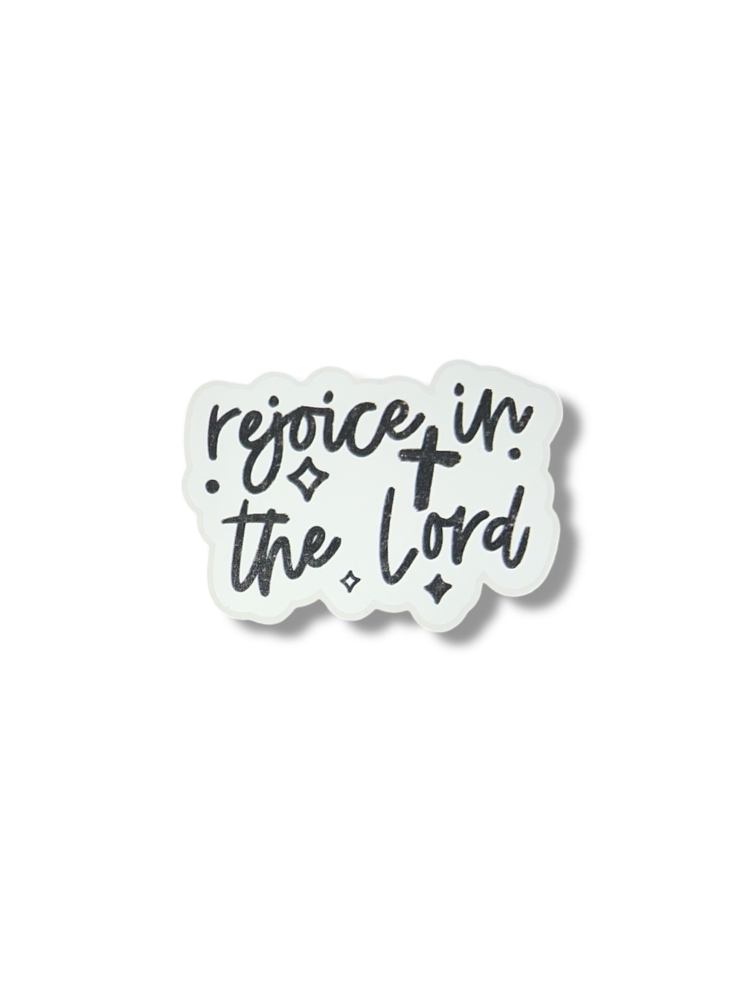 Rejoice In The Lord Vinyl Sticker
