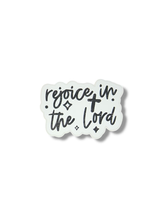 Rejoice In The Lord Vinyl Sticker