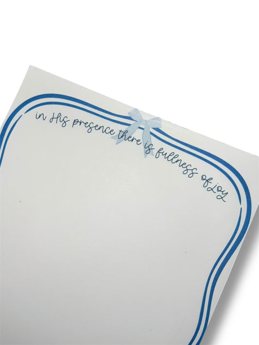 Fullness of Joy Notepad